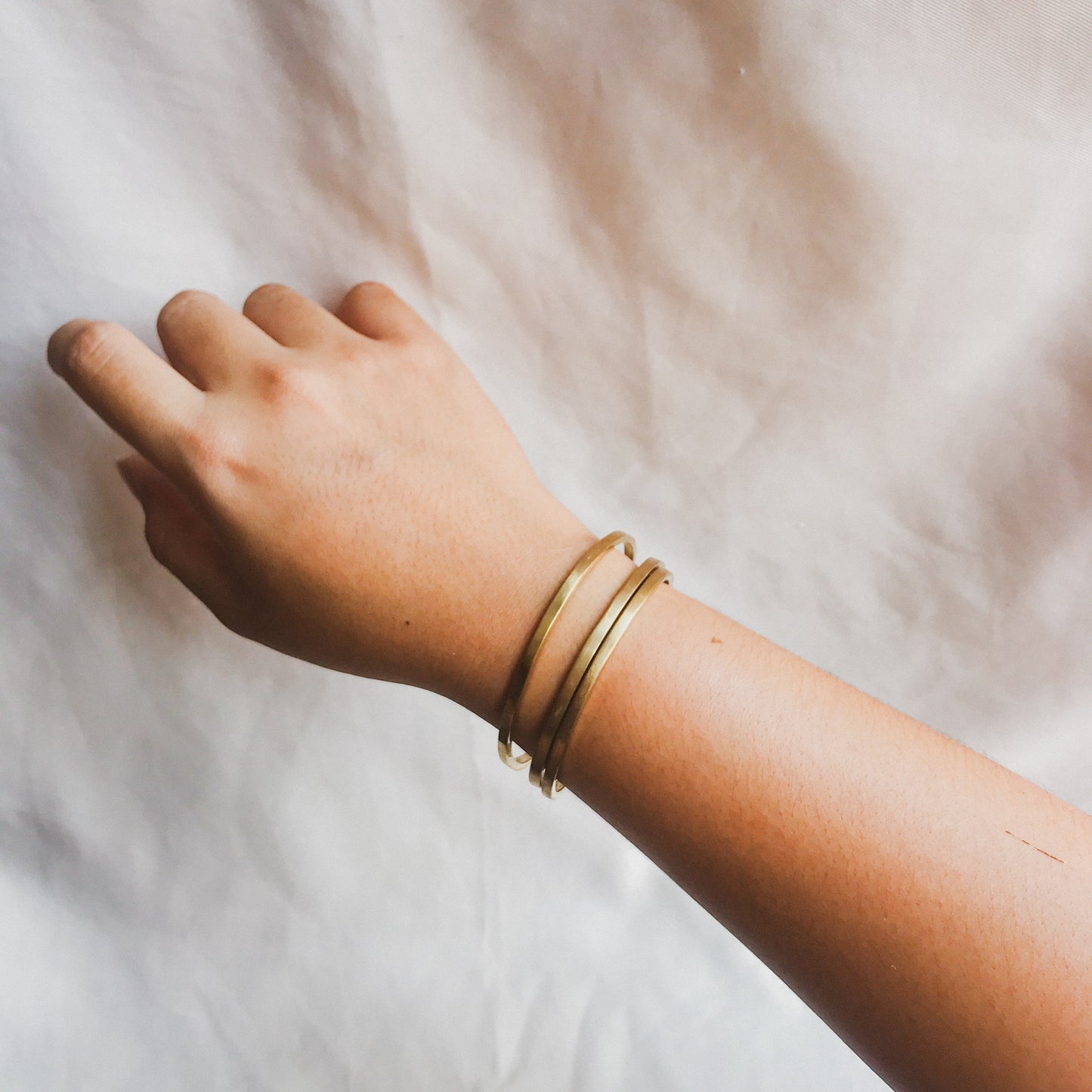 Kahon Brass Cuff