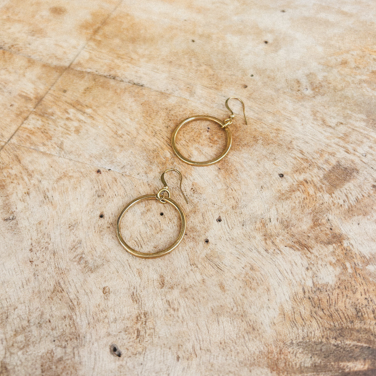 Dangling Hoop Earrings