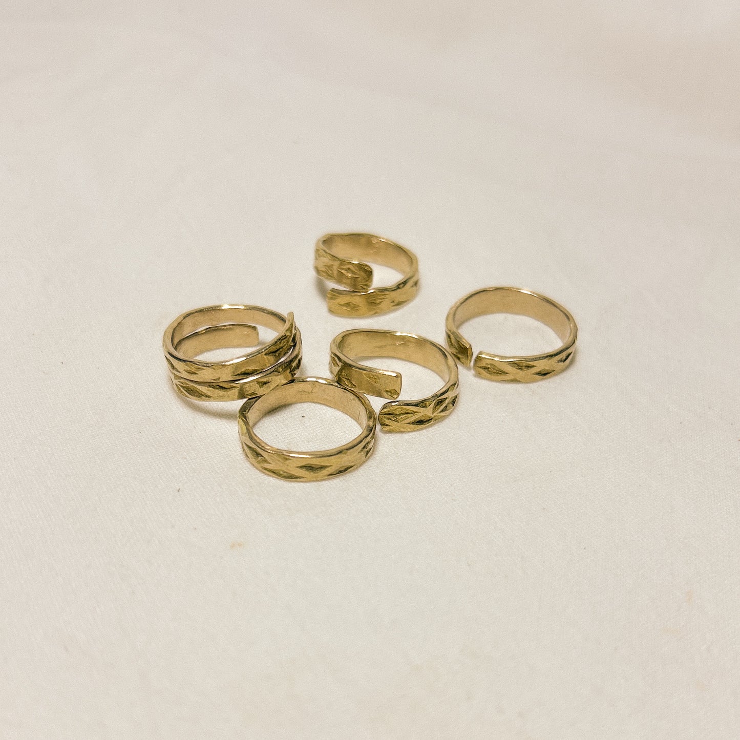 Diamante I  Rings