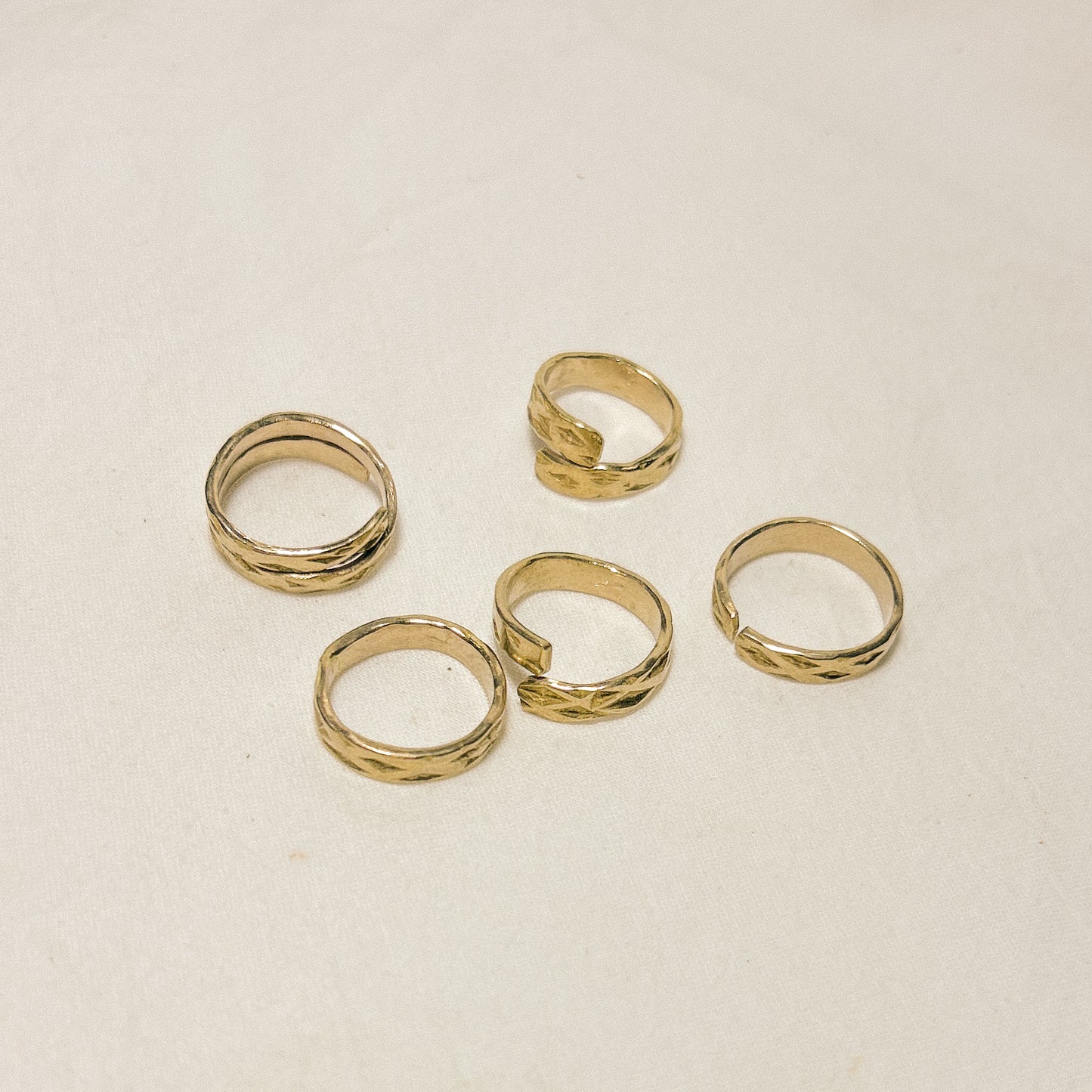 Diamante I  Rings