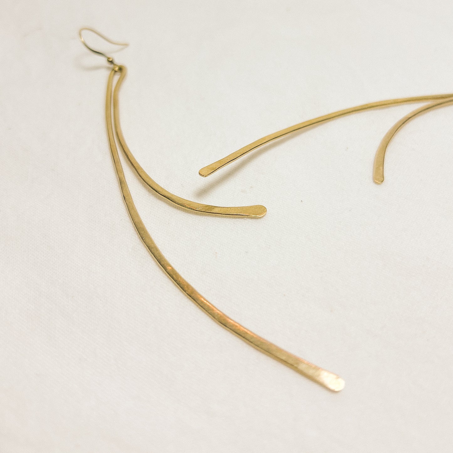 Altair Brass Earrings