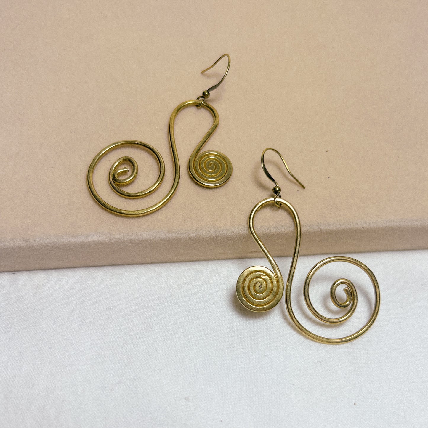 Orenda Brass Earrings