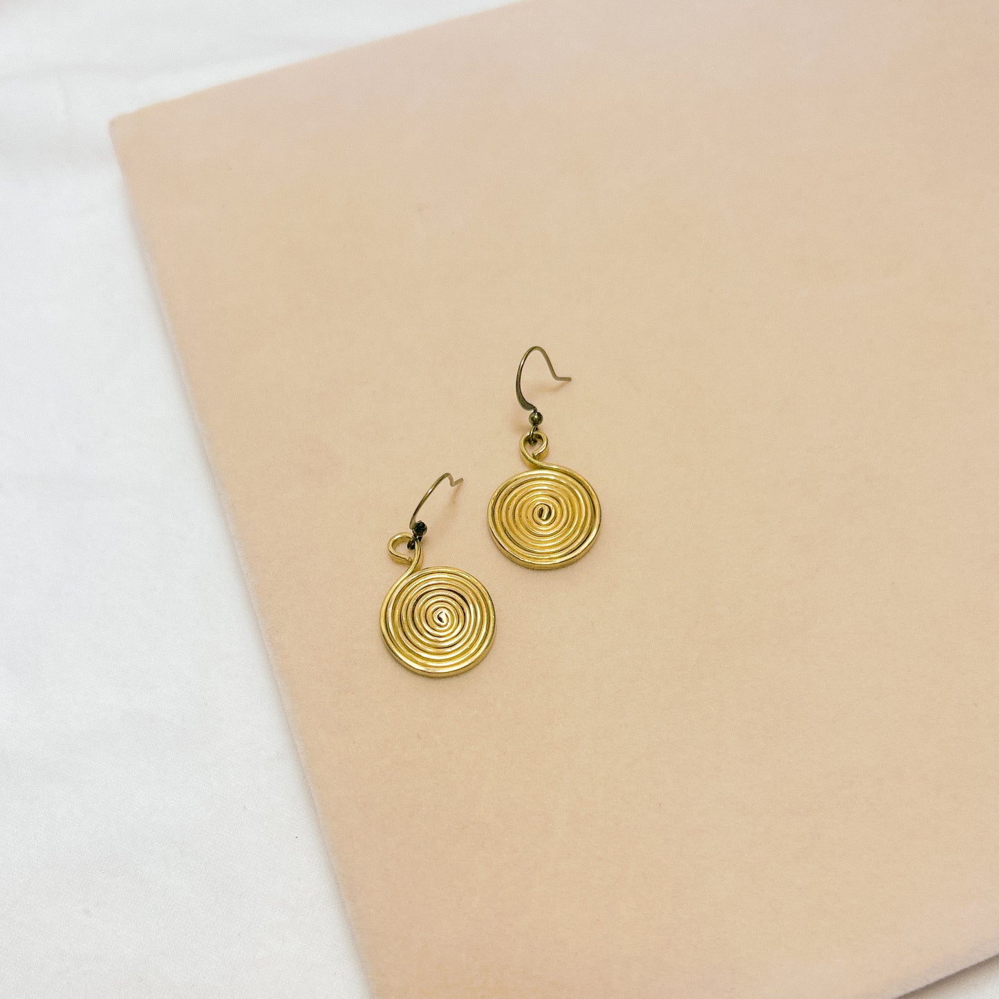 Suso Handmade Brass Earrings