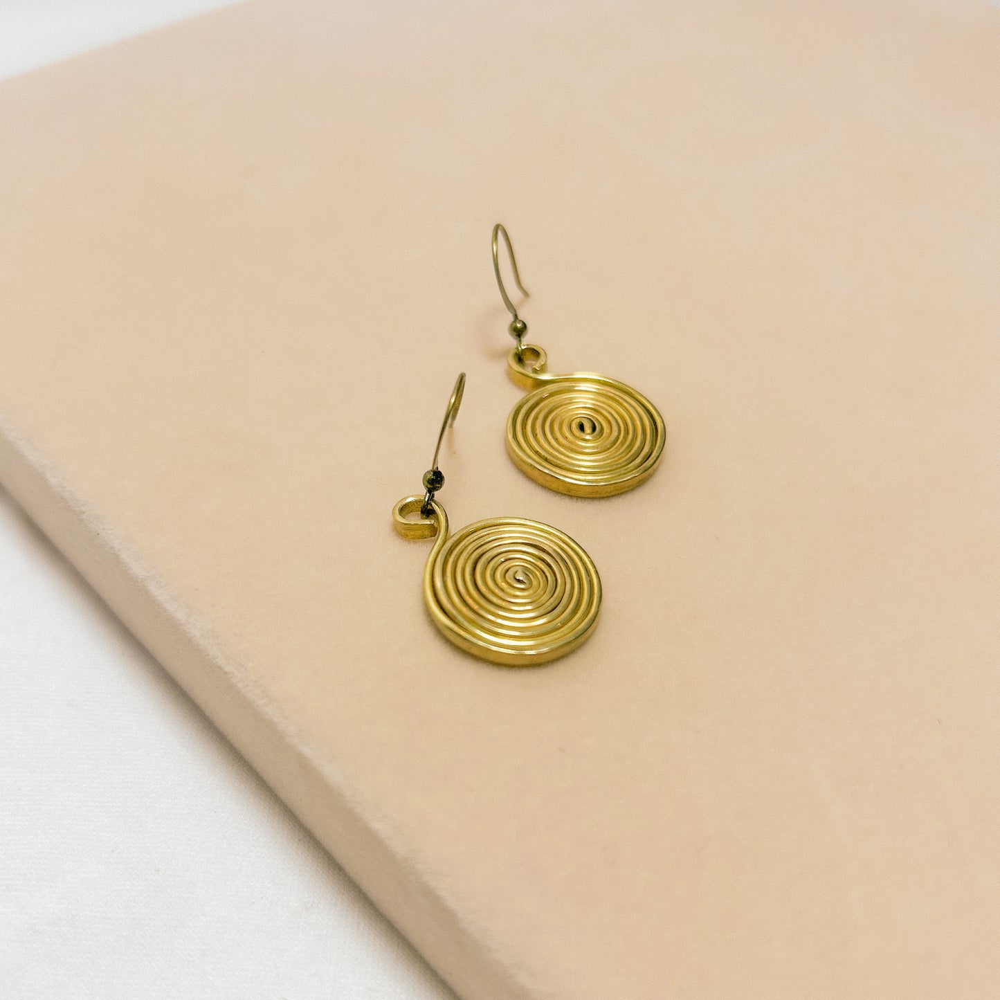 Suso Handmade Brass Earrings