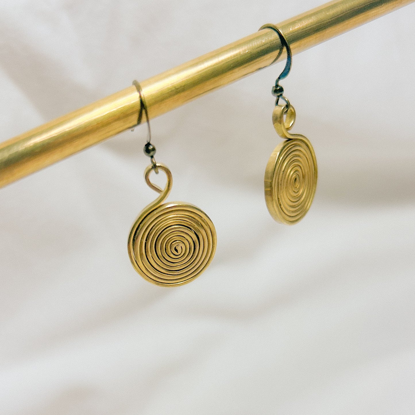 Suso Handmade Brass Earrings