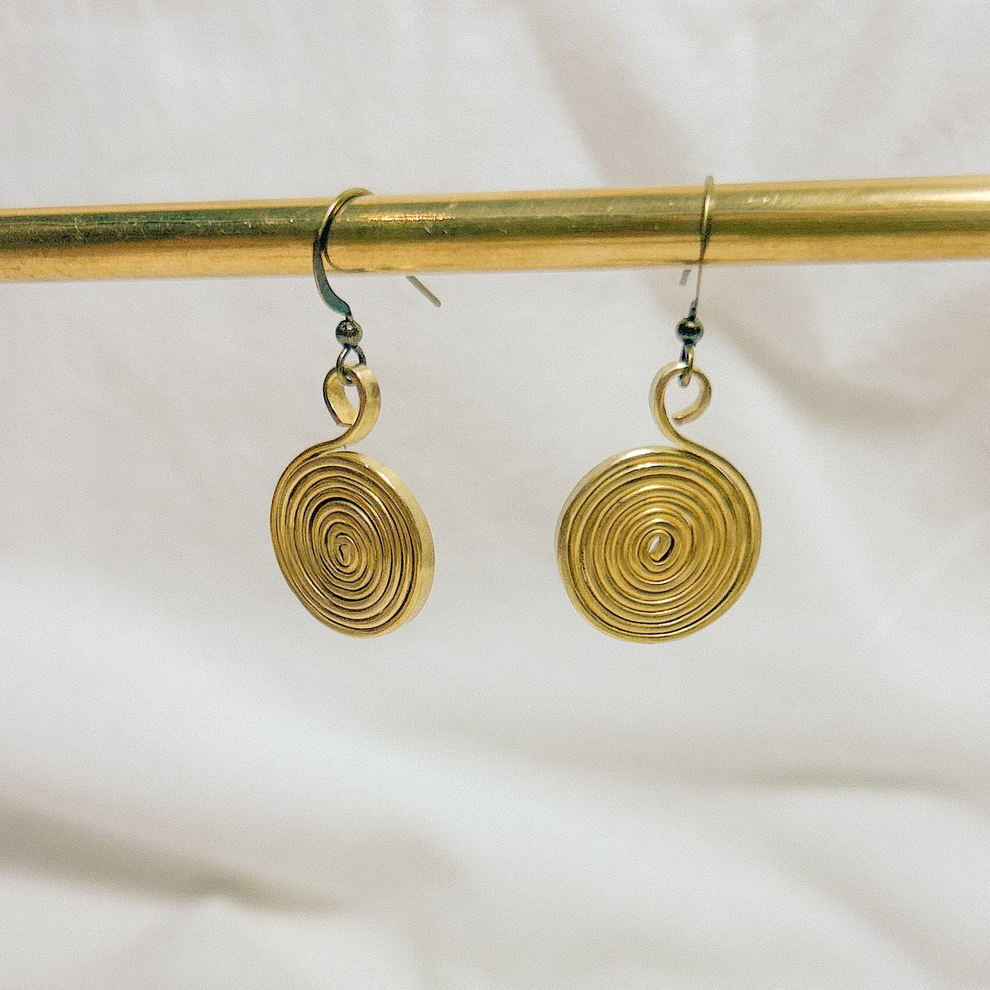 Suso Handmade Brass Earrings